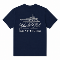 Yacht Club Saint Tropez Tshirt Navy