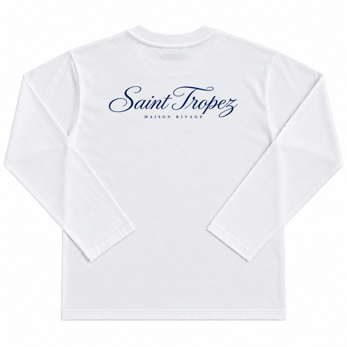 Saint-Tropez Signature Longsleeve – White