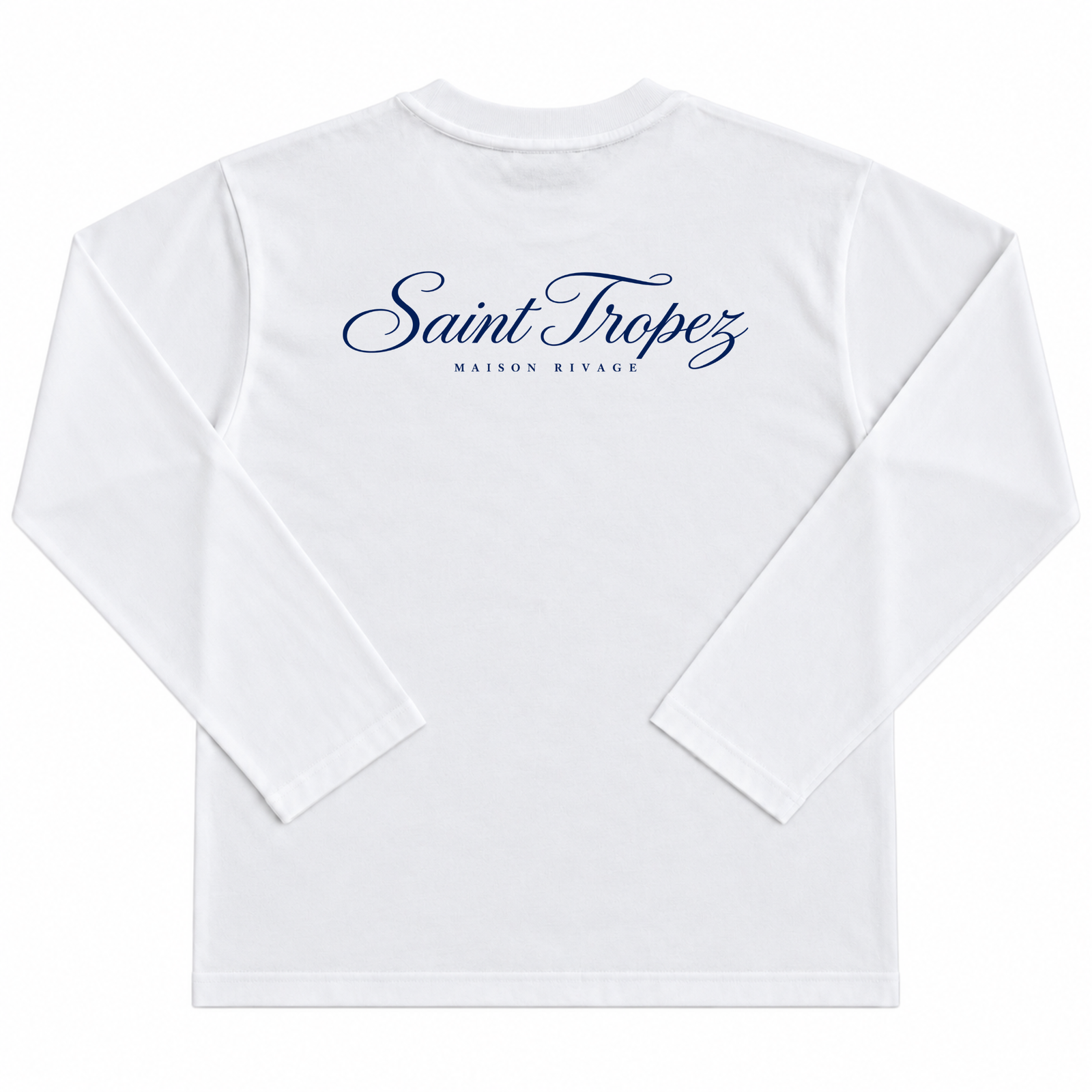 Saint-Tropez Signature Longsleeve – White