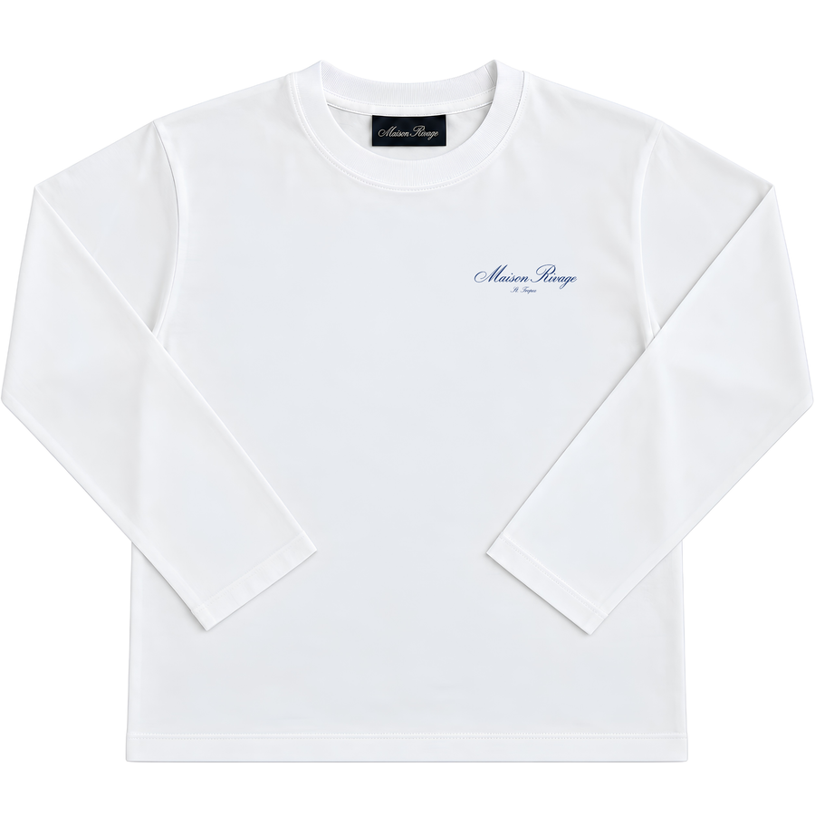 Saint-Tropez Yacht Club Longsleeve – White