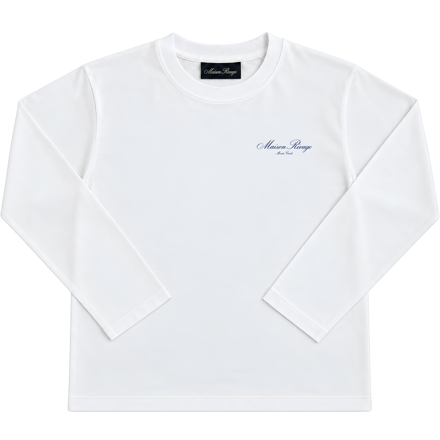 Monte-Carlo Champagne Longsleeve – White