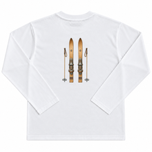 St. Moritz Vintage Ski Longsleeve – White