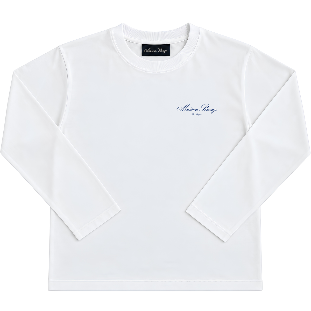 Saint-Tropez Signature Longsleeve – White