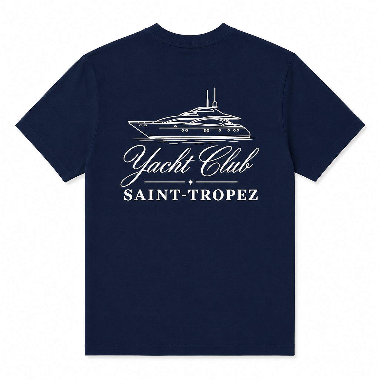 Yacht Club Saint Tropez Tshirt Navy