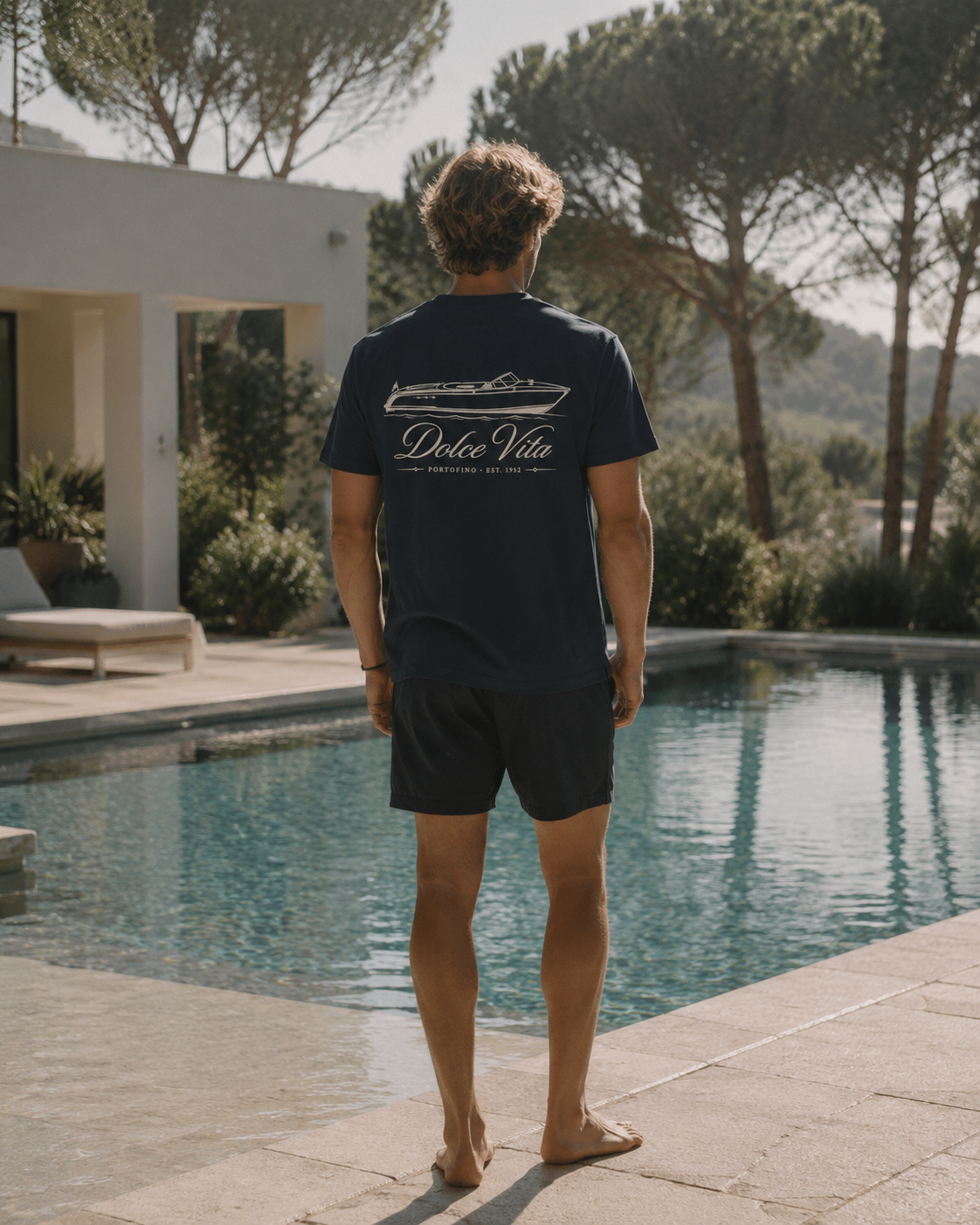 Dolce Vita Boat Tshirt in Navy