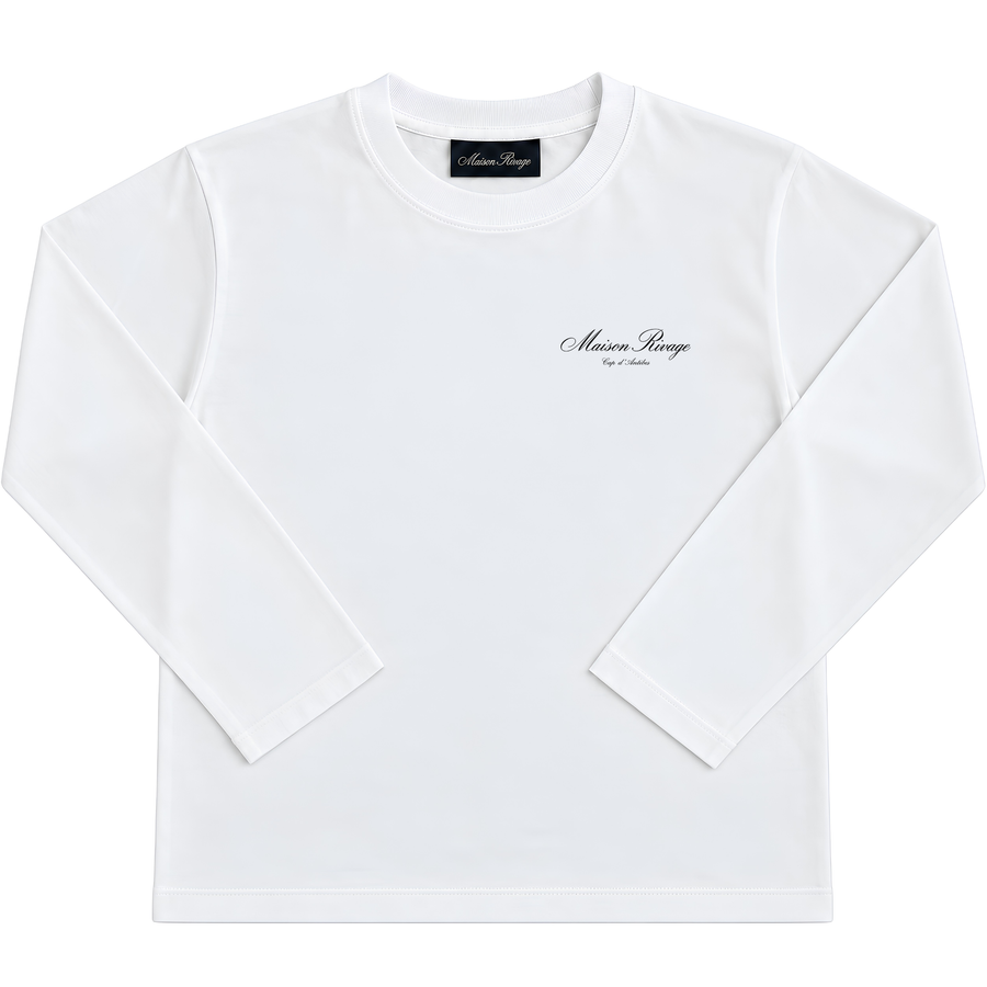 Cap d’Antibes Yacht Club Longsleeve – White