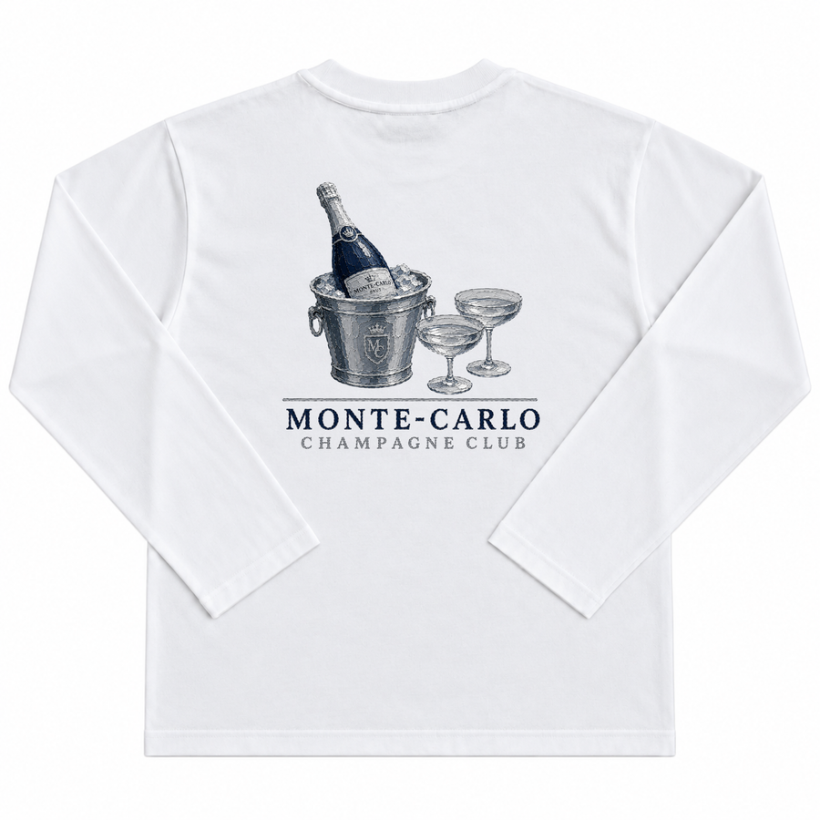 Monte-Carlo Champagne Longsleeve – White