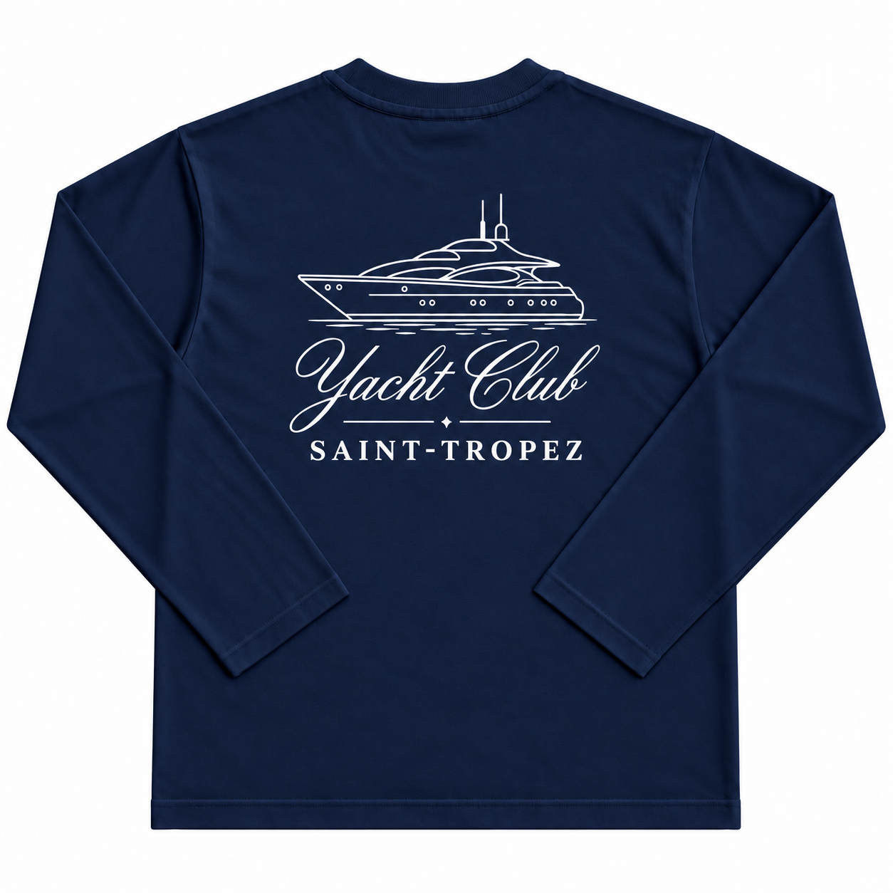 Saint-Tropez Yacht Club Longsleeve – Navy