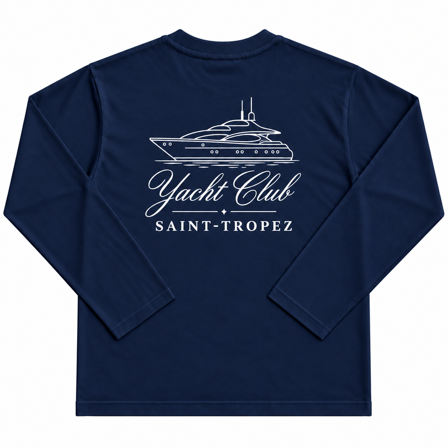 Saint-Tropez Yacht Club Longsleeve – Navy