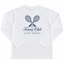 Saint-Tropez Tennis Club Longsleeve – White