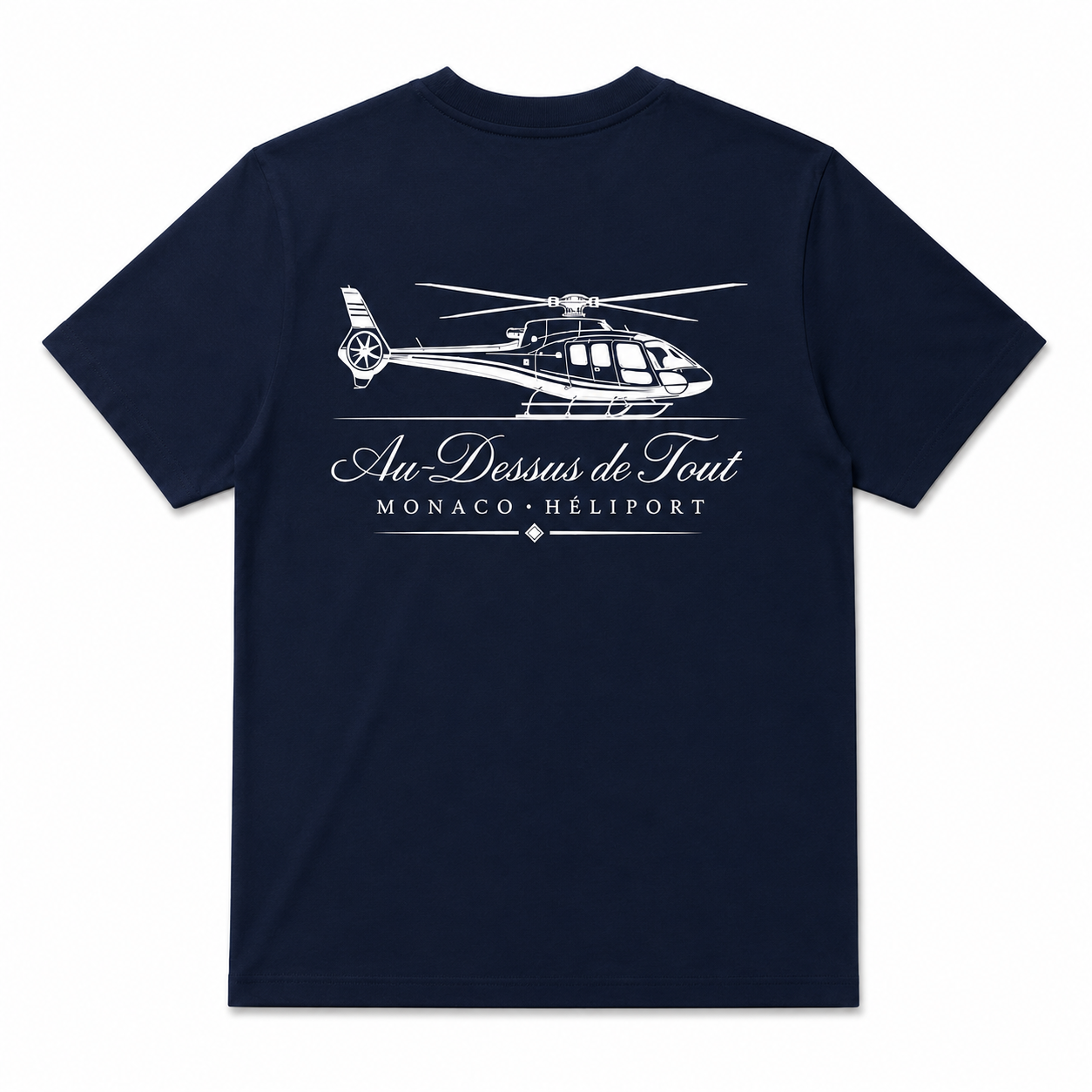 T-Shirt Monaco Heliport Navy
